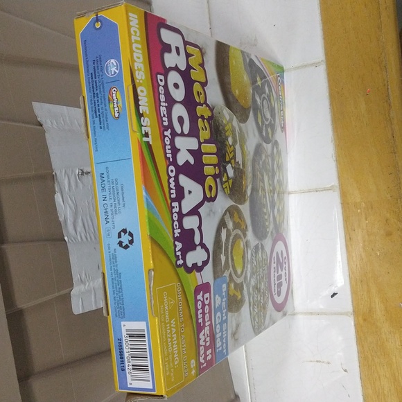 Metallic Rock Art From Creative Kids 2LBS - Picture 7 of 9